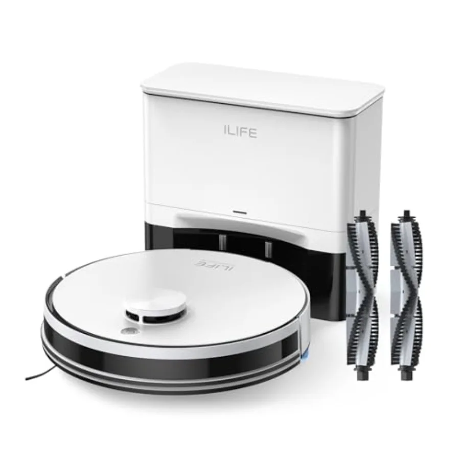 A30 Pro Robot Vacuum and Mop Combo, Self Emptying Robot Vacuum Cleaner + Replacement Roller Brushes, 2 Pack Included
A30 Pro Robot Vacuum and Mop Combo, Self Emptying Robot Vacuum Cleaner + Replacement Roller Brushes, 2 Pack Included
