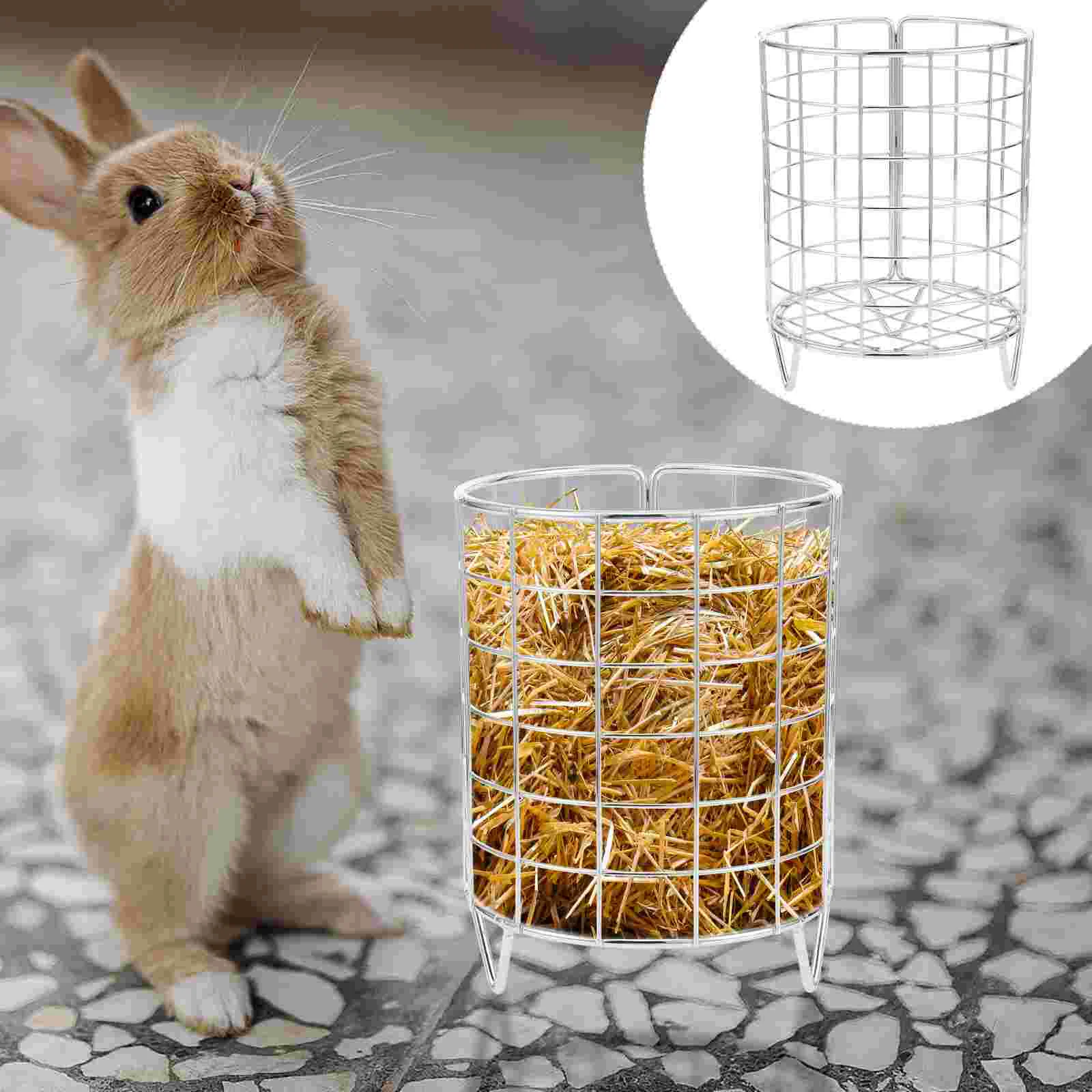 Rabbit Guinea Pig Hay Rack For Rabbits Pet Feeders Wrought Iron Daily Use Bunny Suspending Holder
Rabbit Guinea Pig Hay Rack For Rabbits Pet Feeders Wrought Iron Daily Use Bunny Suspending Holder