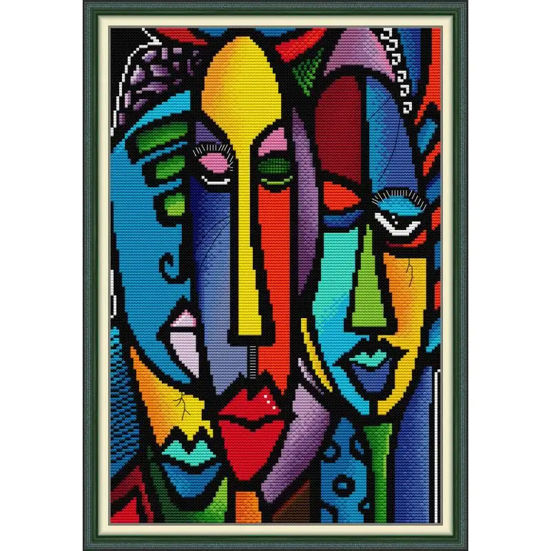 Maydear Cross Stitch Kit, 11CT/14CT/16CT/9CT Aida Fabric,DMC Threads Sewing Pattern Embroidery Set-Mask
Maydear Cross Stitch Kit, 11CT/14CT/16CT/9CT Aida Fabric,DMC Threads Sewing Pattern Embroidery Set-Mask