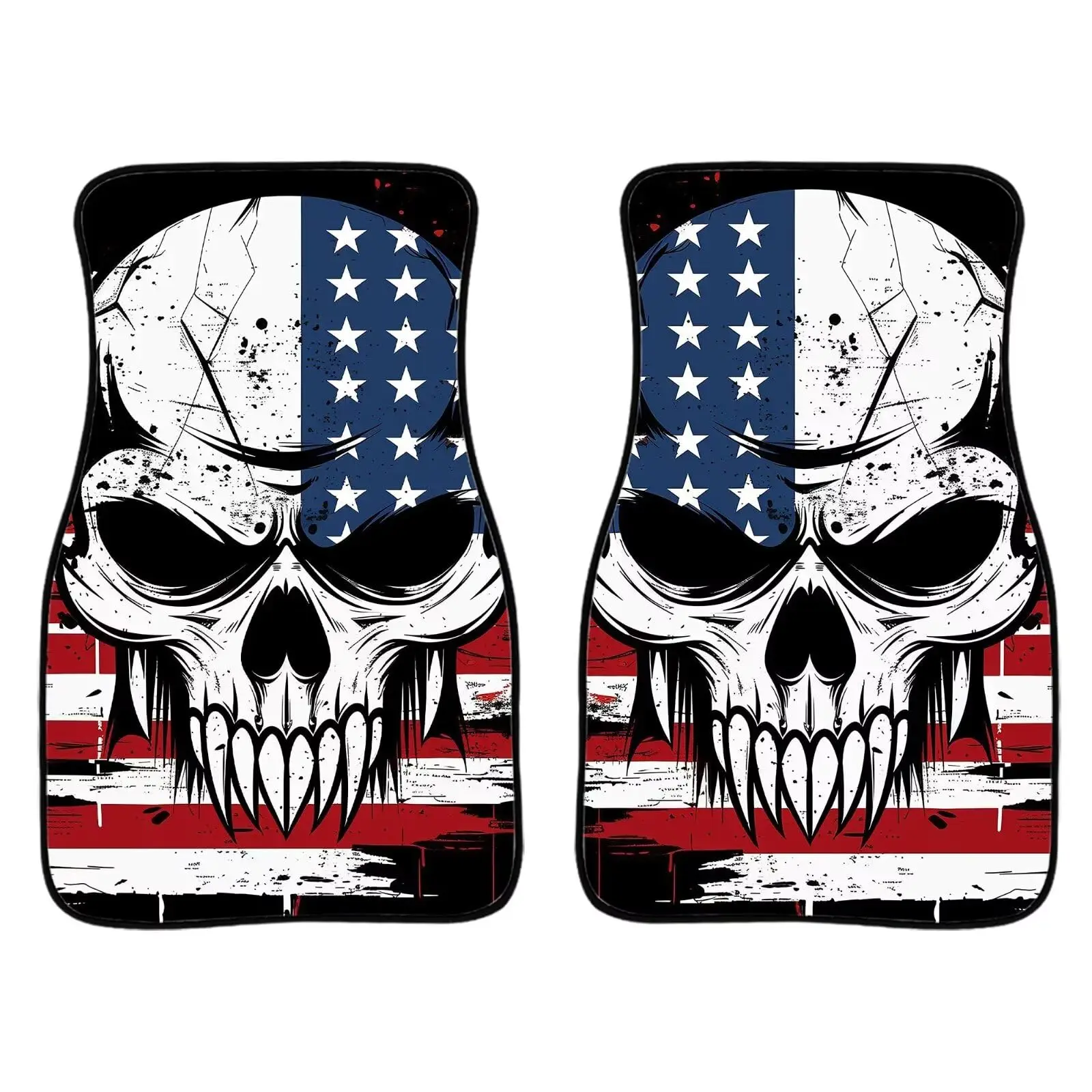 Skull Design Heavy Duty Rubber Car Floor Mats Anti Skid All Weather Universal Fit
Skull Design Heavy Duty Rubber Car Floor Mats Anti Skid All Weather Universal Fit