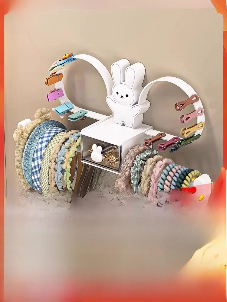 Настенный органайзер для аксессуаров для волос: коробка-витрина для детских заколок, бантиков, резинок, милых мультяшных пластиковых украшений для волос
Настенный органайзер для аксессуаров для волос: коробка-витрина для детских заколок, бантиков, резинок, милых мультяшных пластиковых украшений для волос