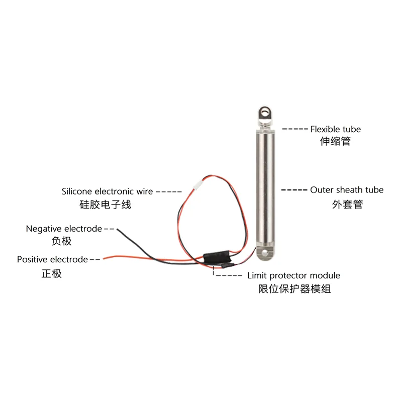 Mini Electric Linear Actuator | 30mm Stroke 6V DC Motor 3mm/s Speed for DIY Models
Mini Electric Linear Actuator | 30mm Stroke 6V DC Motor 3mm/s Speed for DIY Models