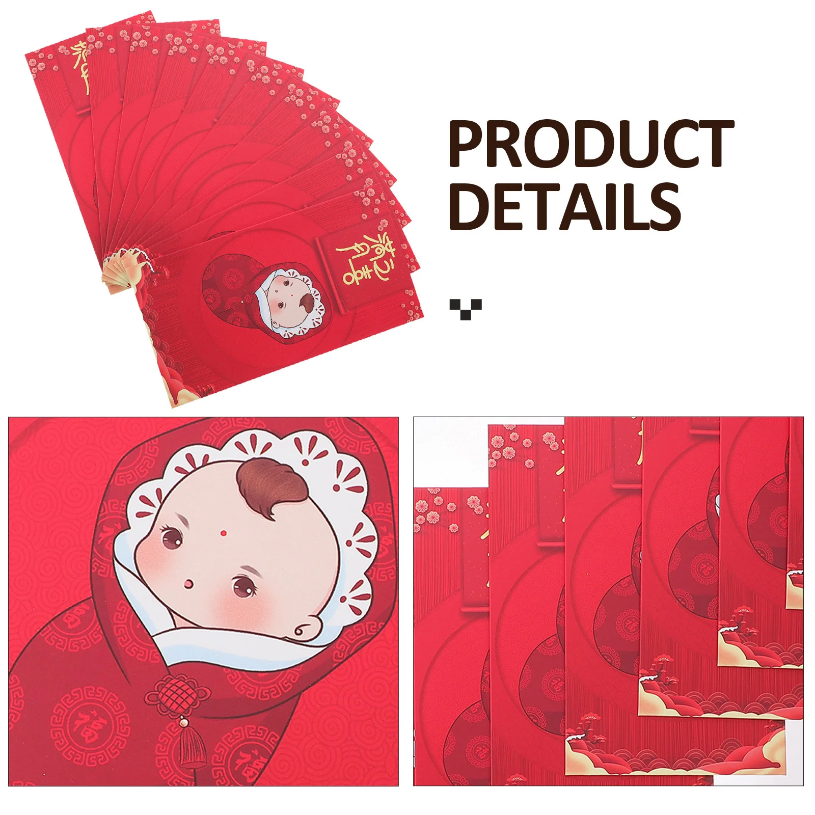 30Pcs Red Envelopes Creative Paper Design Birthday Money Pouches Lovely Colorful Festival Party Present
30Pcs Red Envelopes Creative Paper Design Birthday Money Pouches Lovely Colorful Festival Party Present