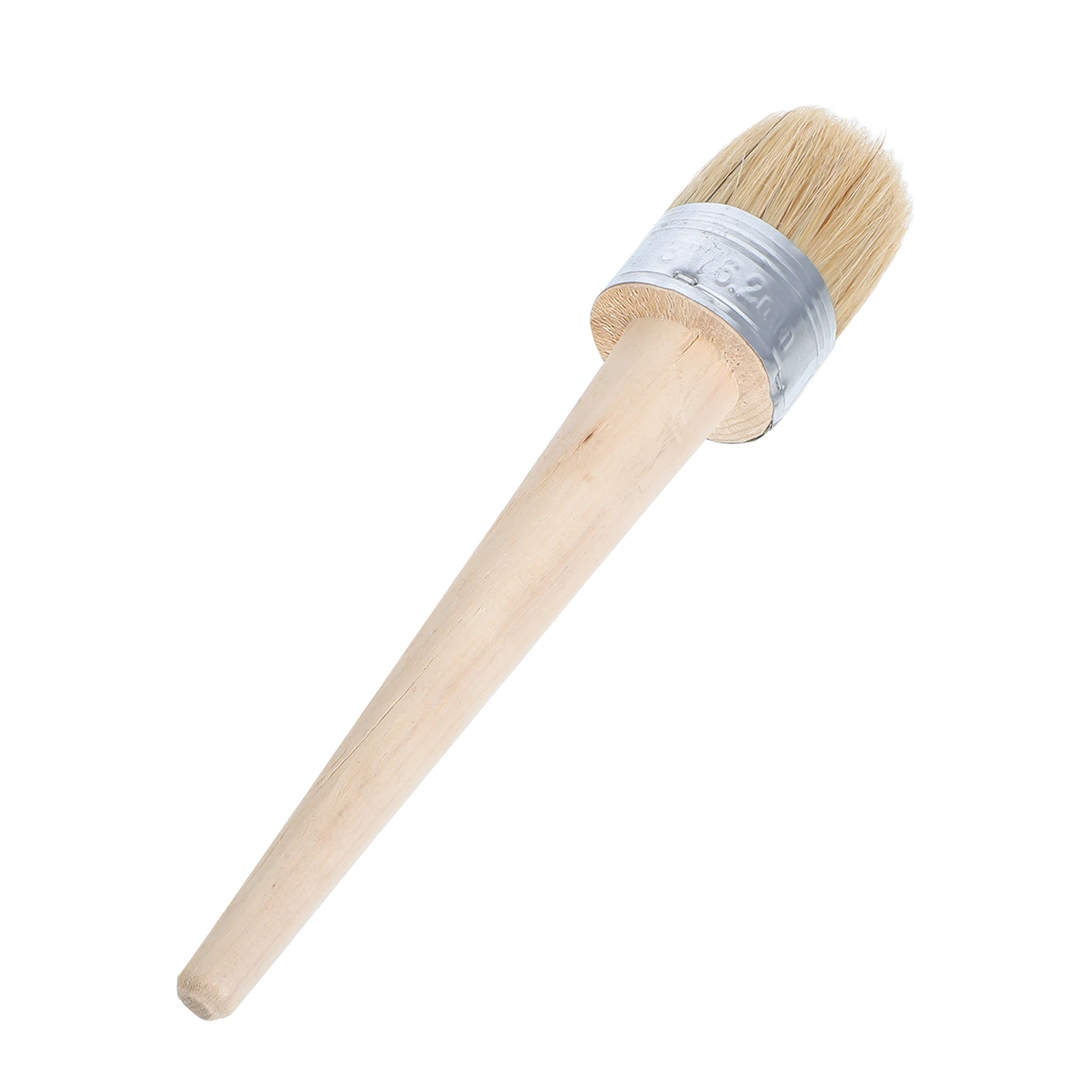 Paint Wax Brush Round Natural Bristles Large Head Ergonomic Handle Smooth Finish Furniture Restoration Wax Brush for Crevices
Paint Wax Brush Round Natural Bristles Large Head Ergonomic Handle Smooth Finish Furniture Restoration Wax Brush for Crevices