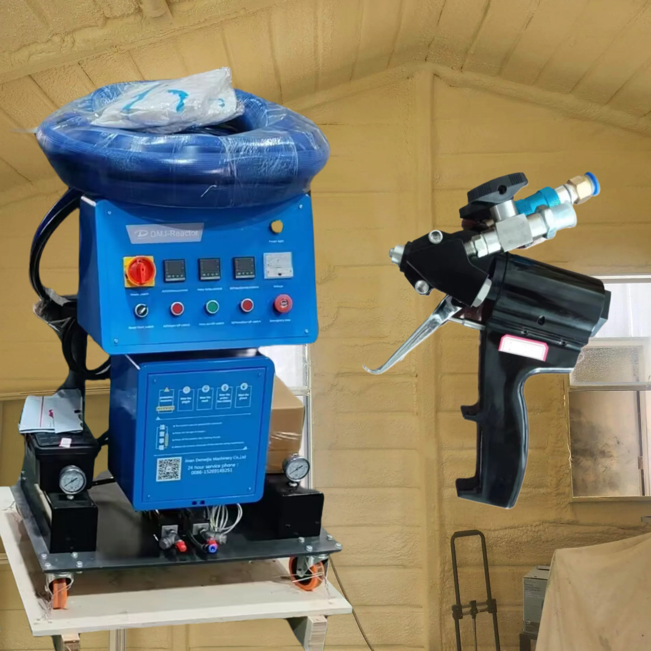 Variable Mix Ratio Pu Foam Insulation Machine
Variable Mix Ratio Pu Foam Insulation Machine