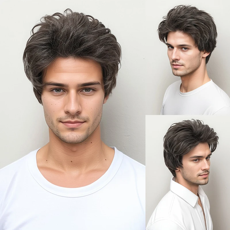 Synthetic Short High-Temperature Silk Wig with 150%Density Is Light, Soft and Durable, Suitable for Both Daily Life and Parties
Synthetic Short High-Temperature Silk Wig with 150%Density Is Light, Soft and Durable, Suitable for Both Daily Life and Parties