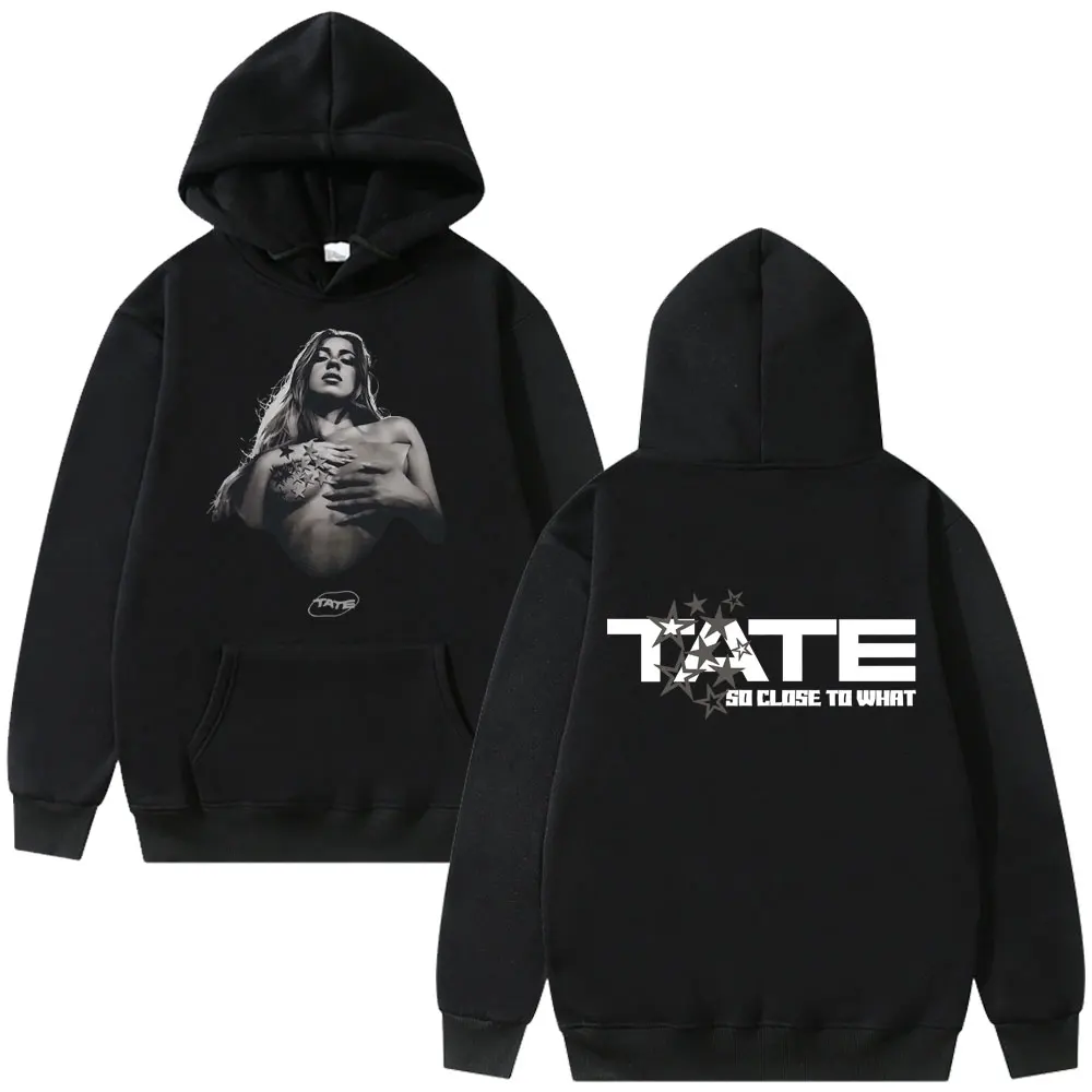 Tate McRae So Close To What Concert 2025 Hoodie Miss Possessive Sweatshirts Men Women Fashion Vintage Oversized Hooded Pullovers
Tate McRae So Close To What Concert 2025 Hoodie Miss Possessive Sweatshirts Men Women Fashion Vintage Oversized Hooded Pullovers