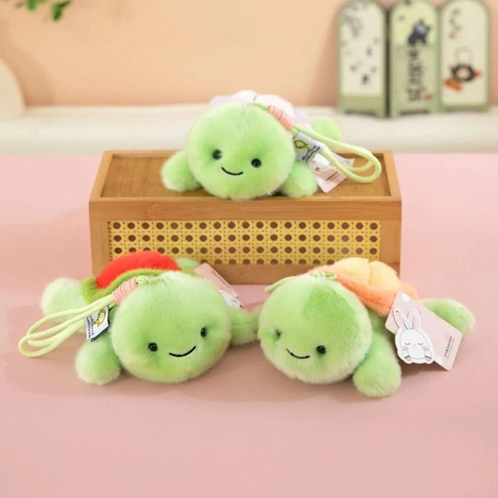 Sweet Watermelon Grape Turtle Plush Keychain PP Cotton Animal Plush Turtle Pendant Cotton Orange Green Doll Key Ring Jewelry
Sweet Watermelon Grape Turtle Plush Keychain PP Cotton Animal Plush Turtle Pendant Cotton Orange Green Doll Key Ring Jewelry