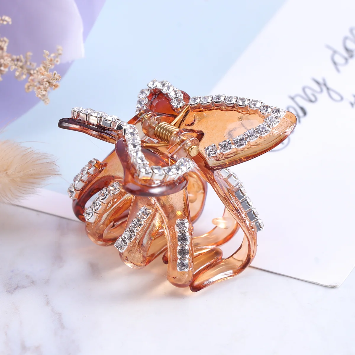 Rhinestone Hairpin Crystal Barrettes Girls Clips Accessories for Women Bride Party Events Headwear Daily Use Official
Rhinestone Hairpin Crystal Barrettes Girls Clips Accessories for Women Bride Party Events Headwear Daily Use Official