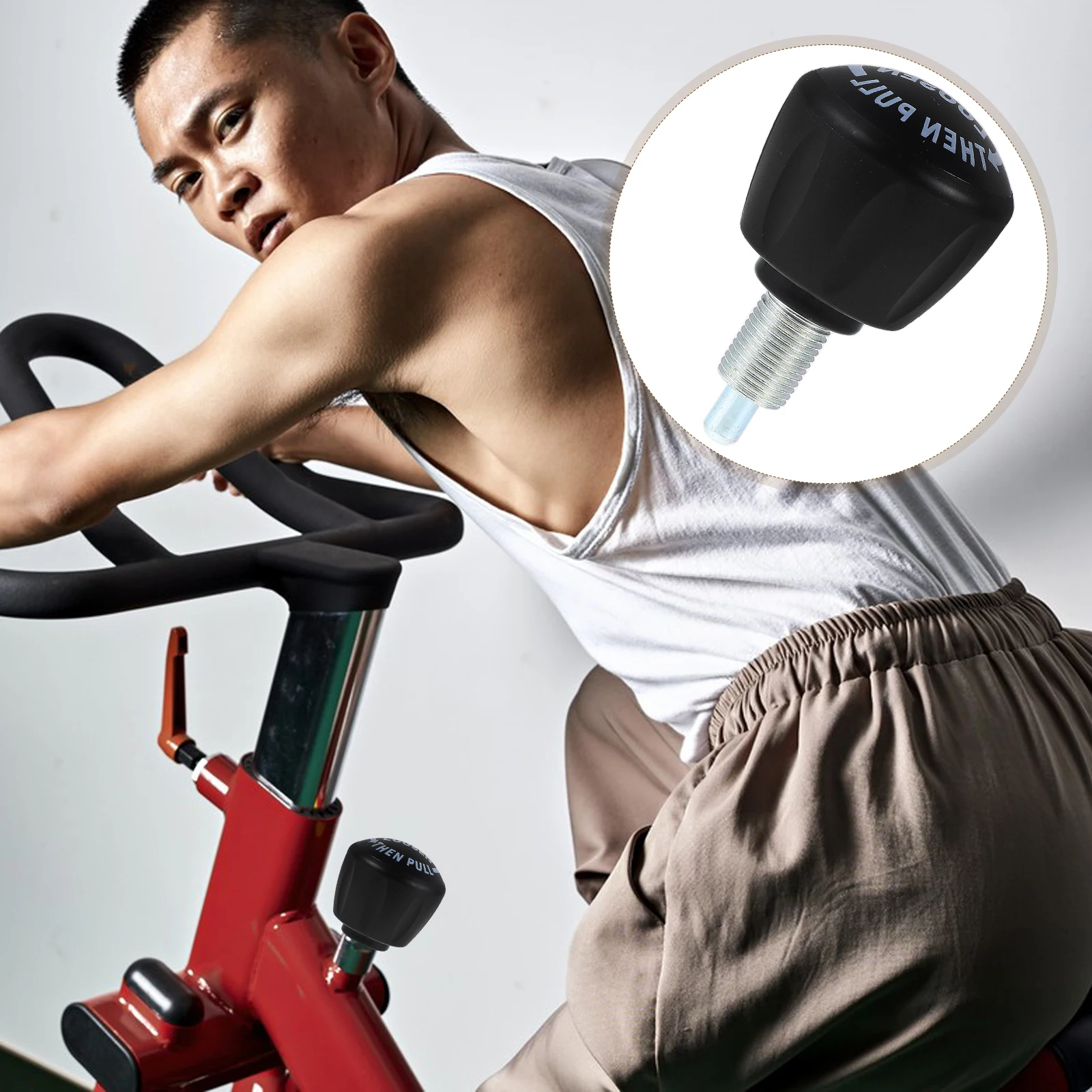 1pc Treadmill Rotating Pull Shaped Adjustment Knob for Exercise Machine Fitness Equipment Replacement Parts Locking
1pc Treadmill Rotating Pull Shaped Adjustment Knob for Exercise Machine Fitness Equipment Replacement Parts Locking
