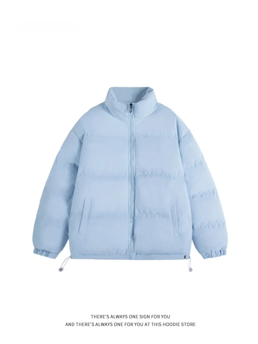 Capricorn Thiened Cotton Jaet Stand Collar Bread Sle Men's Women's Winter Outerwear Slimming Pure Color Zipper Closure
Capricorn Thiened Cotton Jaet Stand Collar Bread Sle Men's Women's Winter Outerwear Slimming Pure Color Zipper Closure