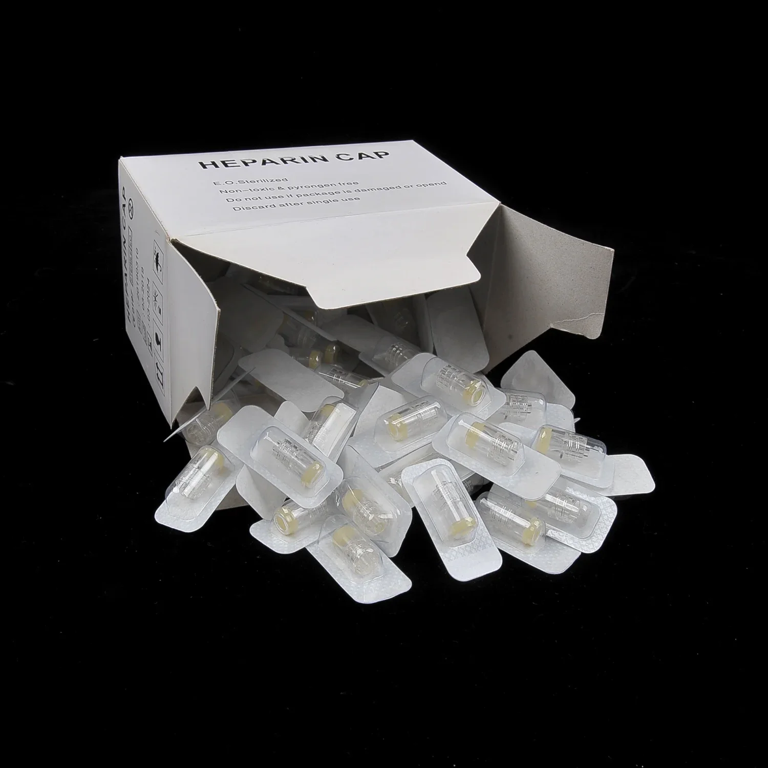Heparin Cap for I.V. Catheters Cannulas Disposable Cannula Heparin Caps for Dog Cat Pet Veterinary Supplies
Heparin Cap for I.V. Catheters Cannulas Disposable Cannula Heparin Caps for Dog Cat Pet Veterinary Supplies