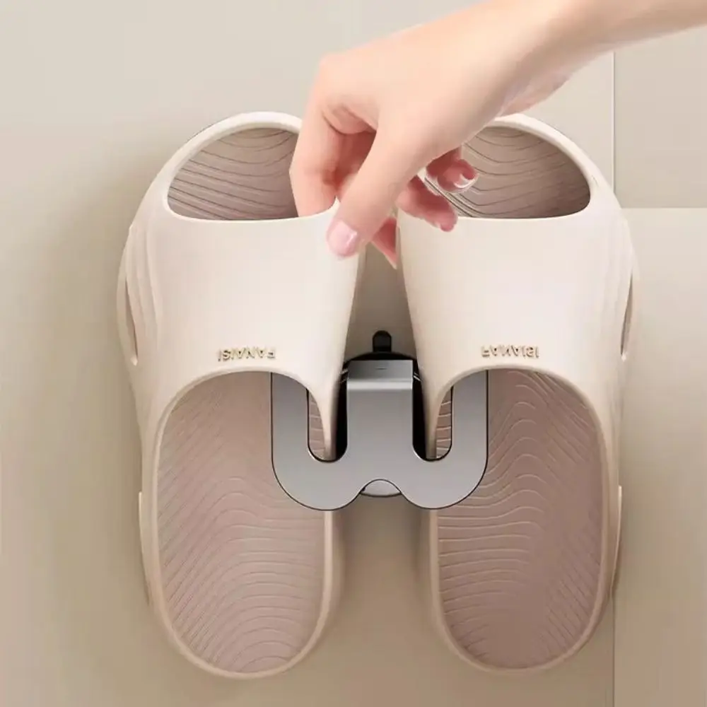 Washable Suction Cup Slipper Rack Storage Organizer Wall Mount Slippers Hanging Shelf Stable Simple Shoes Rack Living Room
Washable Suction Cup Slipper Rack Storage Organizer Wall Mount Slippers Hanging Shelf Stable Simple Shoes Rack Living Room