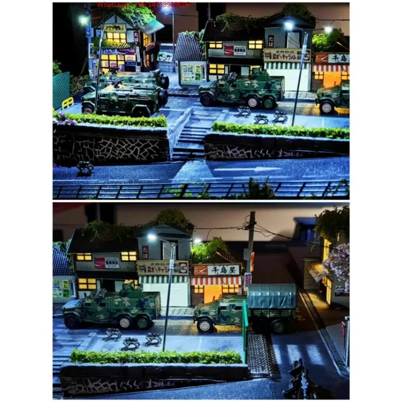 1/64 Japanese-style street scene model customization, train track scene, beautiful miniature car model scene customization
1/64 Japanese-style street scene model customization, train track scene, beautiful miniature car model scene customization