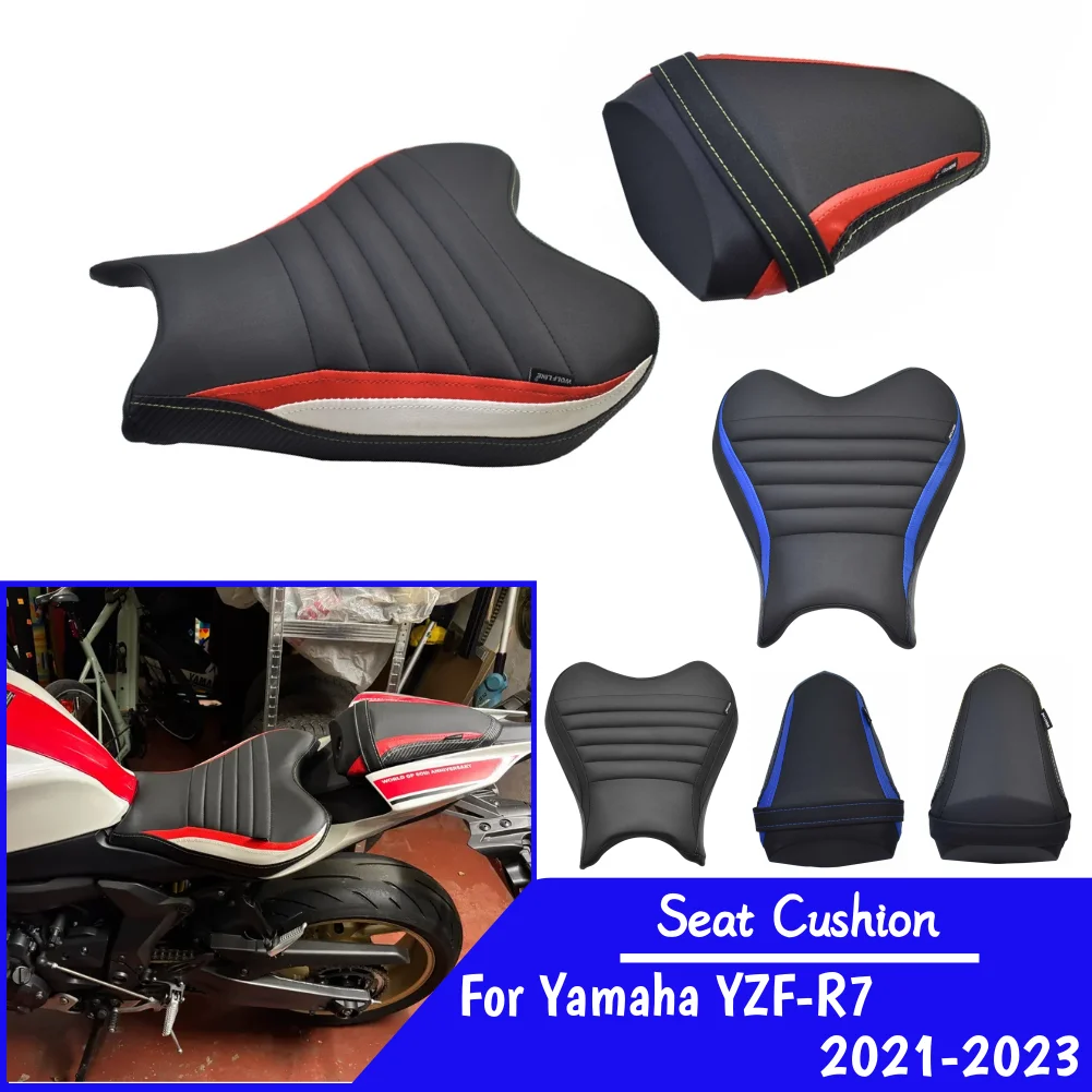 R7 Front Driver Seat Cushion For Yamaha YZF-R7 2021-2023 YZFR7 R 7 Motorcycle Rear Passenger Seat Pad Cover Accessories
R7 Front Driver Seat Cushion For Yamaha YZF-R7 2021-2023 YZFR7 R 7 Motorcycle Rear Passenger Seat Pad Cover Accessories