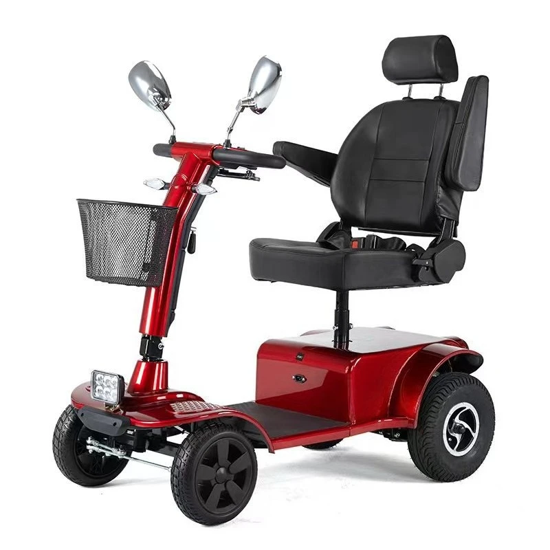 Elderly scooter four-wheel electric vehicle Elderly disabled adult fully automatic moped
Elderly scooter four-wheel electric vehicle Elderly disabled adult fully automatic moped