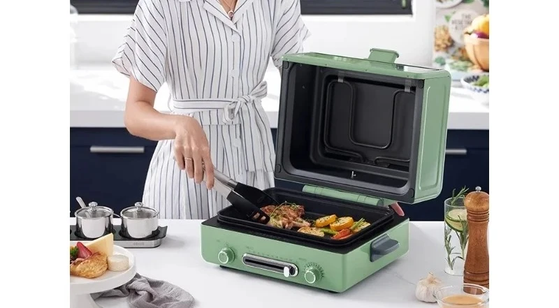 Electric Oven Household Large Capacity Small Independent Temperature Control Multi-Function Baking Fried Cake
Electric Oven Household Large Capacity Small Independent Temperature Control Multi-Function Baking Fried Cake