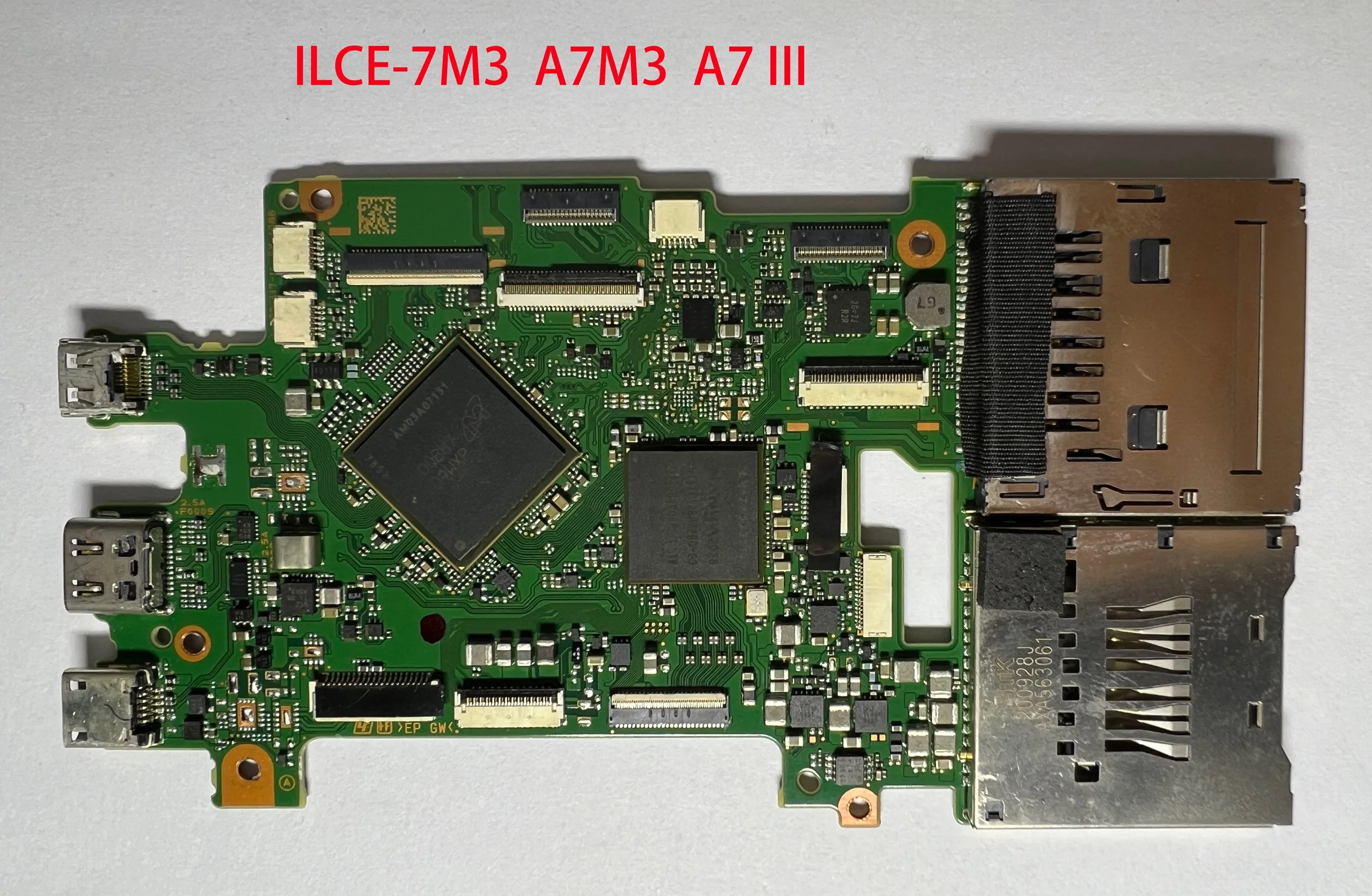 Для SONY ILCE-7M3 A7M3 A7 III основная плата, материнская плата, ремонтная часть для камеры
Для SONY ILCE-7M3 A7M3 A7 III основная плата, материнская плата, ремонтная часть для камеры