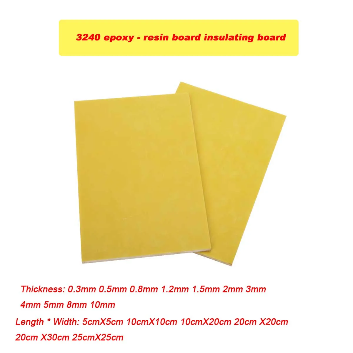 3240 Epoxy Resin Board, Fiberglass Yellow Electrical Glue Board, Insulation Board, High Temperature Resistant , Customized
3240 Epoxy Resin Board, Fiberglass Yellow Electrical Glue Board, Insulation Board, High Temperature Resistant , Customized