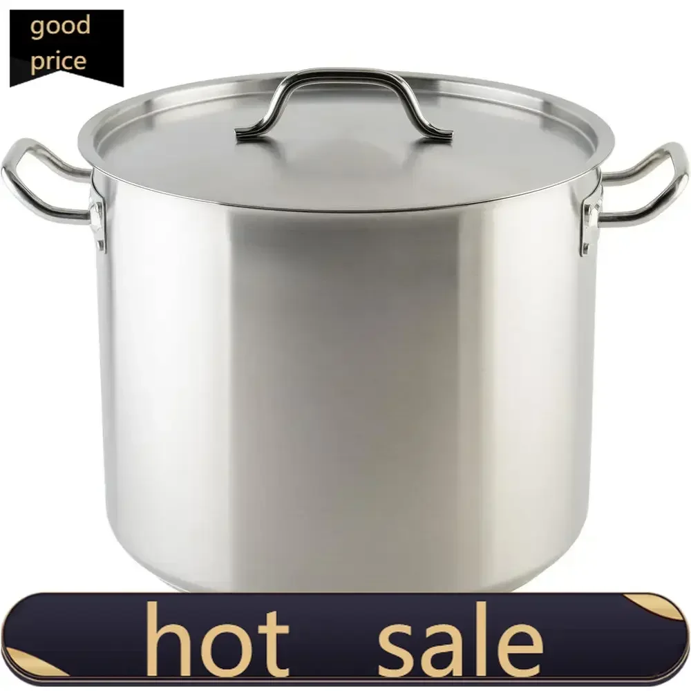Activity price PopularStainless Steel 32-Quart Stock Pot with Lid, Silver
Activity price PopularStainless Steel 32-Quart Stock Pot with Lid, Silver