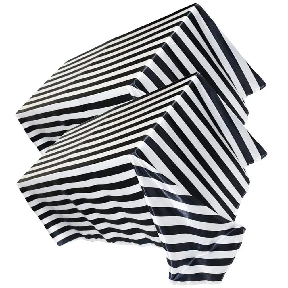 2 Pcs Striped Tablecloth Black White 137X274CM Rectangle Party Covers Waterproof Dining Picnic Circus Birthday Holiday
2 Pcs Striped Tablecloth Black White 137X274CM Rectangle Party Covers Waterproof Dining Picnic Circus Birthday Holiday