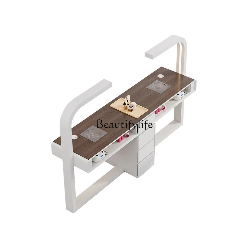 Cream Dust Collector Manicure Table With Lamp French Beauty Design Nail Table Minimalist Aesthetic Table Ongle Salon Furniture
Cream Dust Collector Manicure Table With Lamp French Beauty Design Nail Table Minimalist Aesthetic Table Ongle Salon Furniture