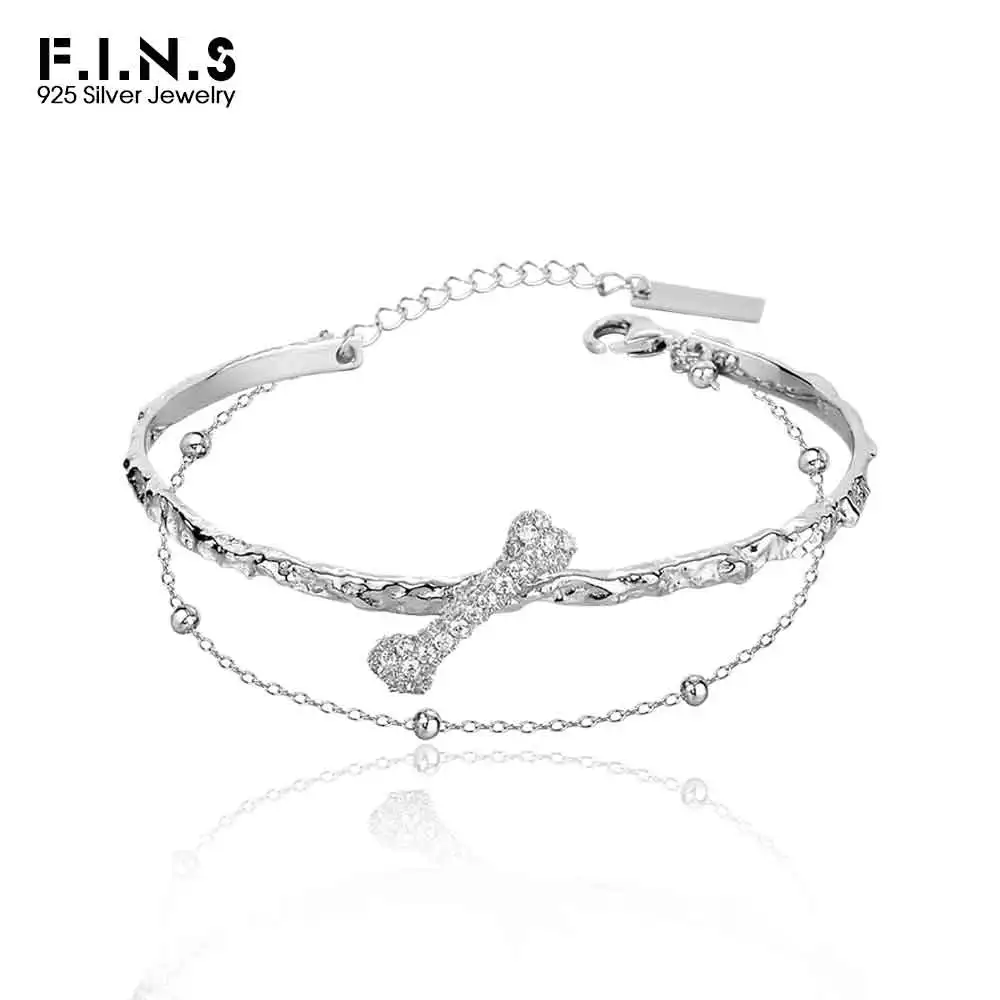 F.I.N.S корейский дизайн S925 стерлингового серебра браслет с цирконом женский открывающийся нерегулярный браслет из неровных костей вечерние ювелирные изделия
F.I.N.S корейский дизайн S925 стерлингового серебра браслет с цирконом женский открывающийся нерегулярный браслет из неровных костей вечерние ювелирные изделия
