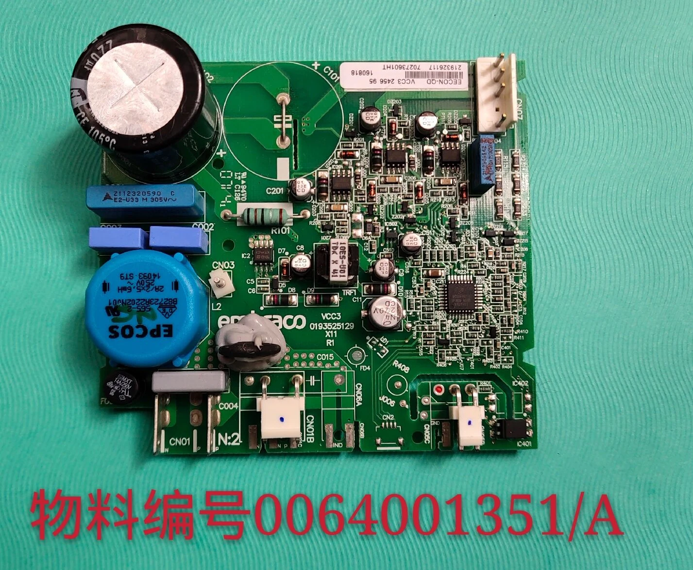 Suitable for Haier Refrigerator Inverter Board EECON-QD VCC3 2456 95 Control Drive Board 0193525078
Suitable for Haier Refrigerator Inverter Board EECON-QD VCC3 2456 95 Control Drive Board 0193525078
