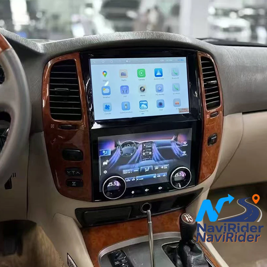 Для Toyota Land Cruiser LC100 для Lexus LX470 2003-2007 стерео автомобильный мультимедийный авторадио Navi GPS Carplay Android экран панель переменного тока
Для Toyota Land Cruiser LC100 для Lexus LX470 2003-2007 стерео автомобильный мультимедийный авторадио Navi GPS Carplay Android экран панель переменного тока