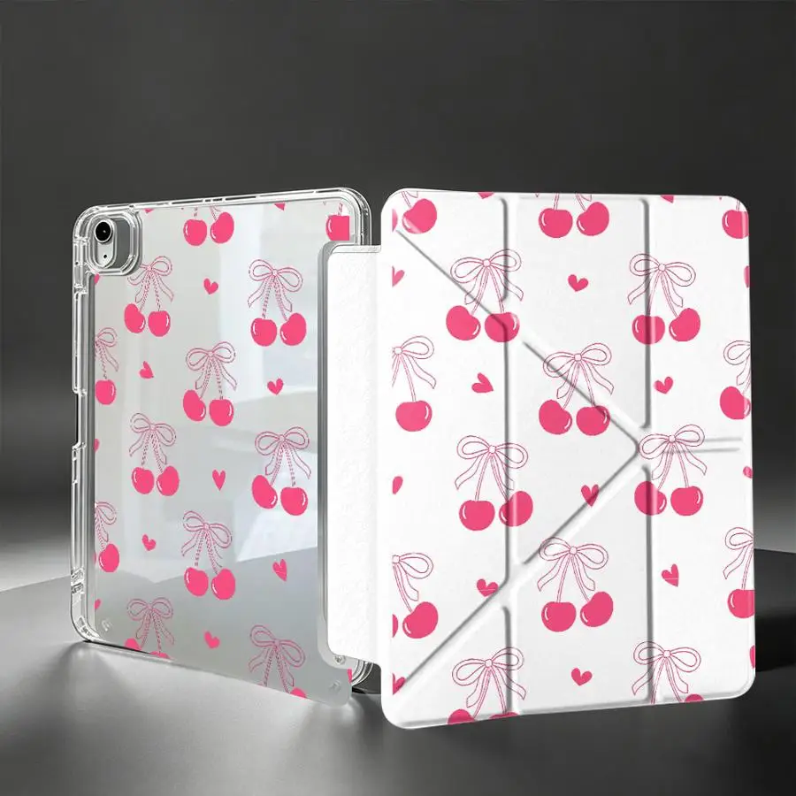 Cute Pink Cherry Tablet Case For Samsung Galaxy Tab A11 S9 Plus A9 Plus S8 A8 S10 Lite S7 FE With Pen Slot Cover
Cute Pink Cherry Tablet Case For Samsung Galaxy Tab A11 S9 Plus A9 Plus S8 A8 S10 Lite S7 FE With Pen Slot Cover