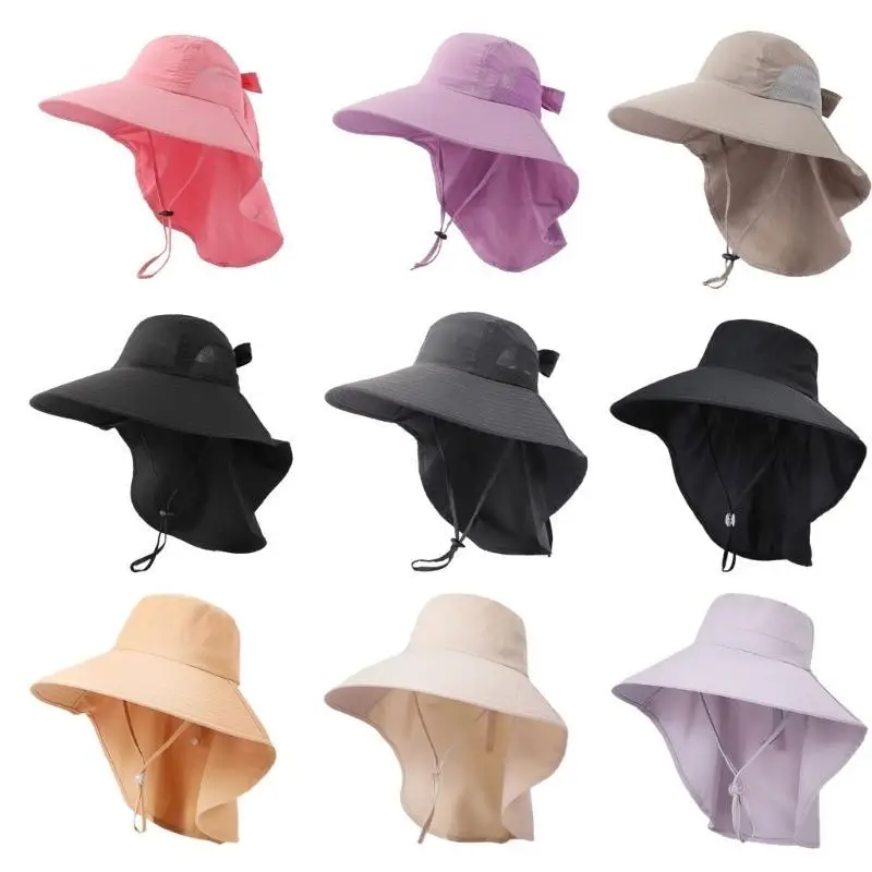 39BB Neck Flap Bucket Hat Sunshades for Daily Life Yoga Workout Sports Hat Breathable Hat for Outdoor Sports
39BB Neck Flap Bucket Hat Sunshades for Daily Life Yoga Workout Sports Hat Breathable Hat for Outdoor Sports