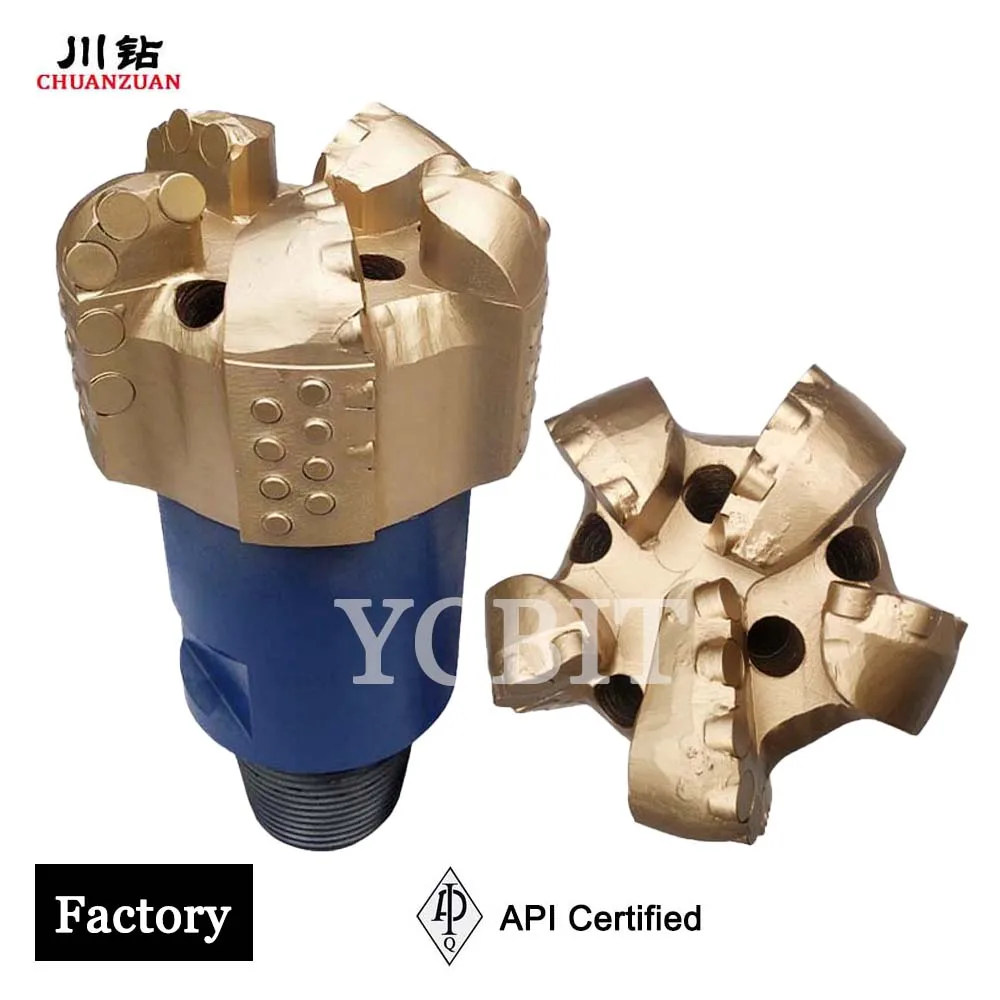146Inch PDC Drill Bits, PDC Oil Well For Sale/5 Blades Steel Body Oil Drilling
146Inch PDC Drill Bits, PDC Oil Well For Sale/5 Blades Steel Body Oil Drilling