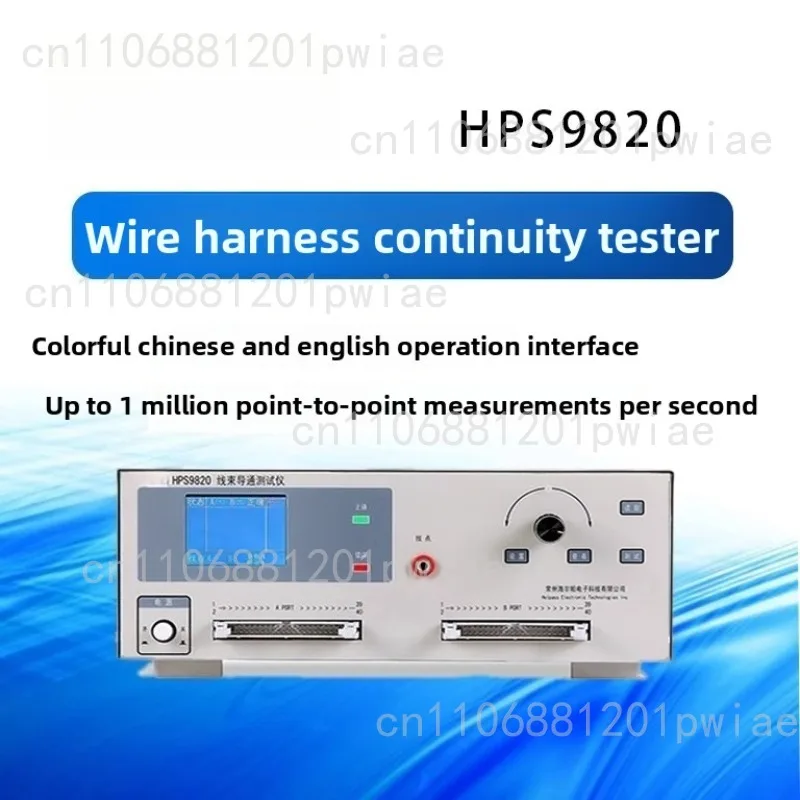 Прецизионный разъем жгута проводов HPS9820, тестер проводимости, ЖК-дисплей
Прецизионный разъем жгута проводов HPS9820, тестер проводимости, ЖК-дисплей