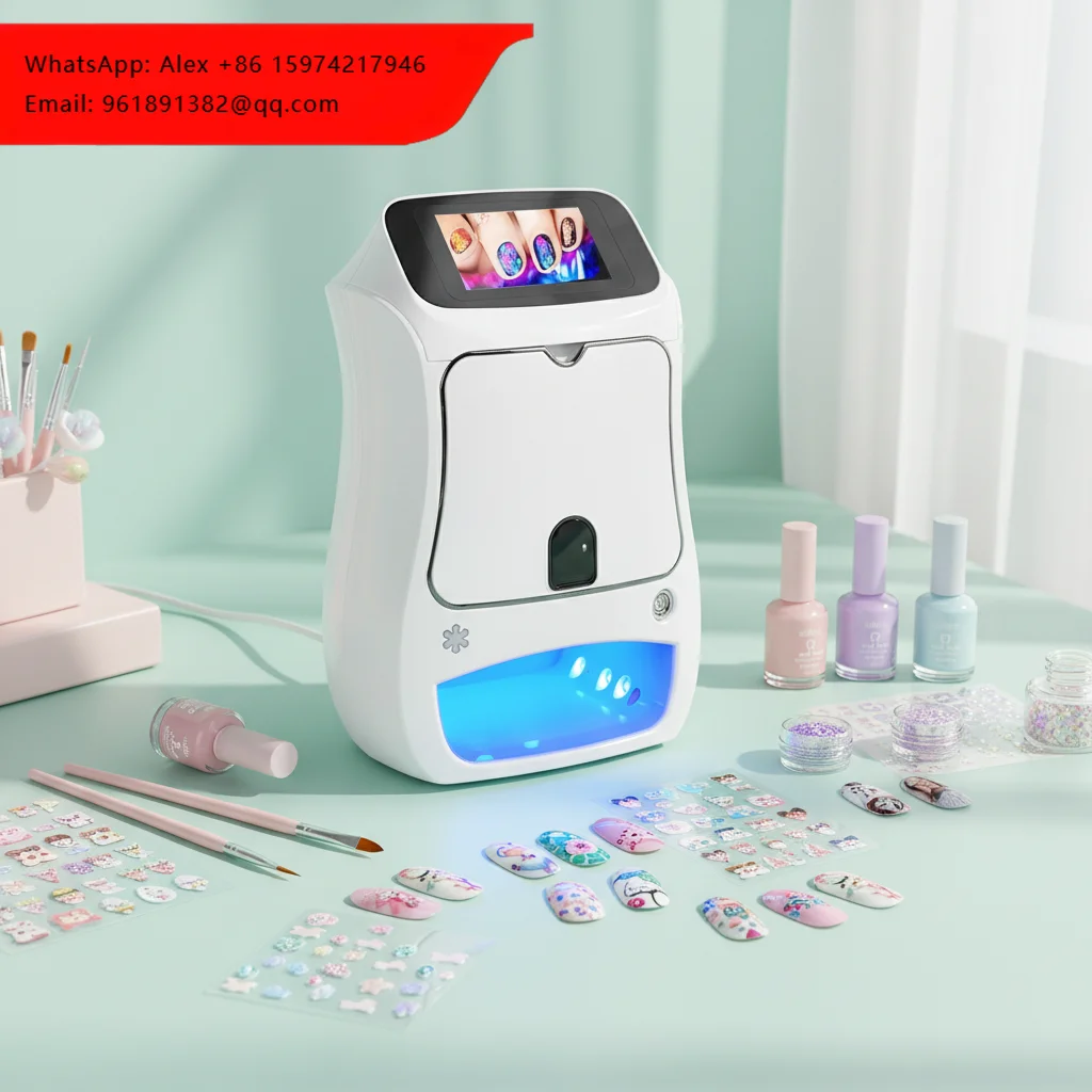 Nail Printer Finger Diy Print Art 3d Art Designs Finger Nails Printing Machine Portable Nail Painting Machine
Nail Printer Finger Diy Print Art 3d Art Designs Finger Nails Printing Machine Portable Nail Painting Machine
