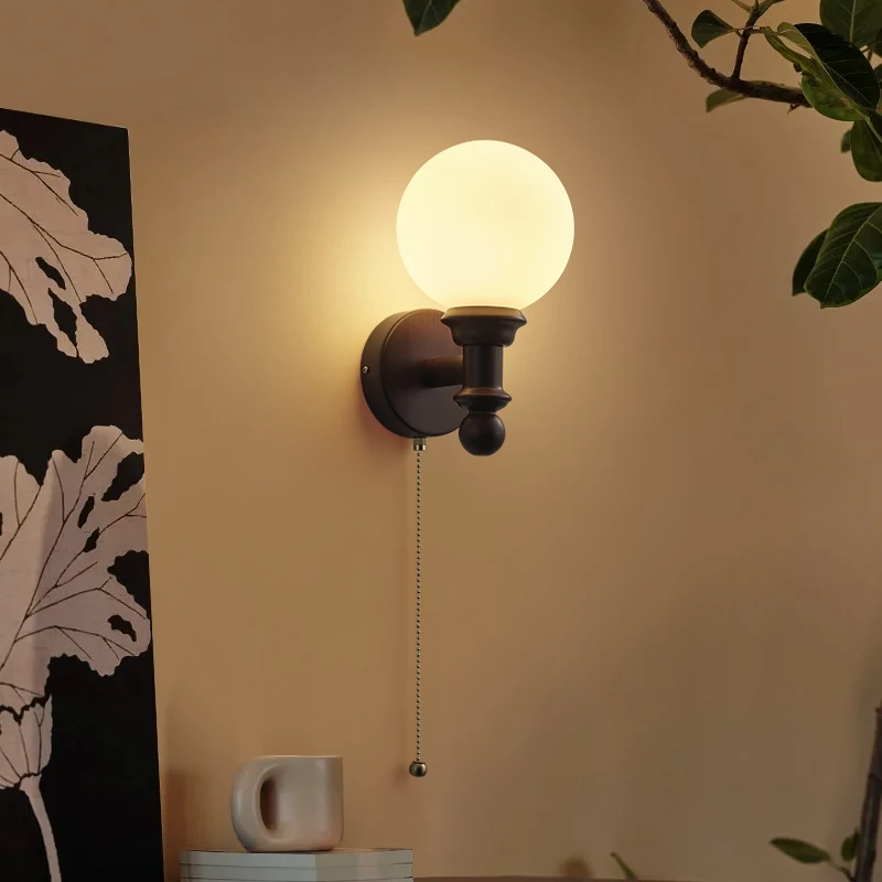 Wabi Sansan retro wall lamp French medieval American style new Chinese style living room bedroom stairs balcony master bedroom b
Wabi Sansan retro wall lamp French medieval American style new Chinese style living room bedroom stairs balcony master bedroom b