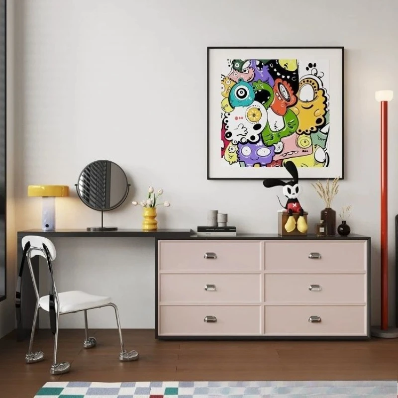 Makeup table, living room, household small apartment, simple and modern master bedroom, end of bed, dressing table
Makeup table, living room, household small apartment, simple and modern master bedroom, end of bed, dressing table