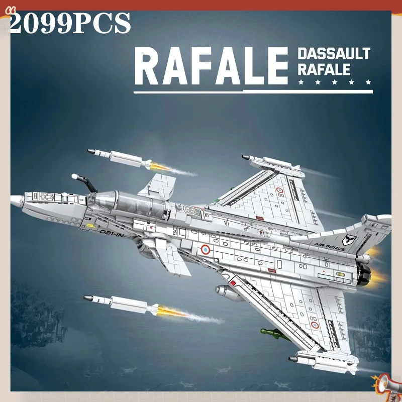 Конструктор «Истребитель Rafale» (2099 деталей), серия «Военная техника», сборные блоки, настольное украшение, детские игрушки, праздничные подарки
Конструктор «Истребитель Rafale» (2099 деталей), серия «Военная техника», сборные блоки, настольное украшение, детские игрушки, праздничные подарки