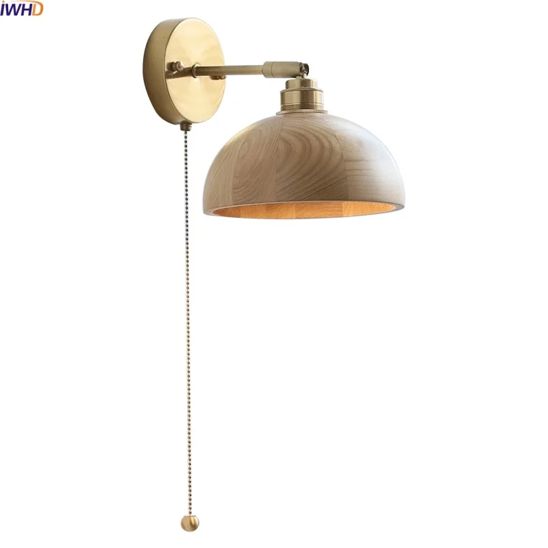 IWHD Ash Wood LED Wall Light Indoor Decor Lighting For Shower Living Room Bedroom Home Design Wooden Bedside Lamp Wandleuchte
IWHD Ash Wood LED Wall Light Indoor Decor Lighting For Shower Living Room Bedroom Home Design Wooden Bedside Lamp Wandleuchte