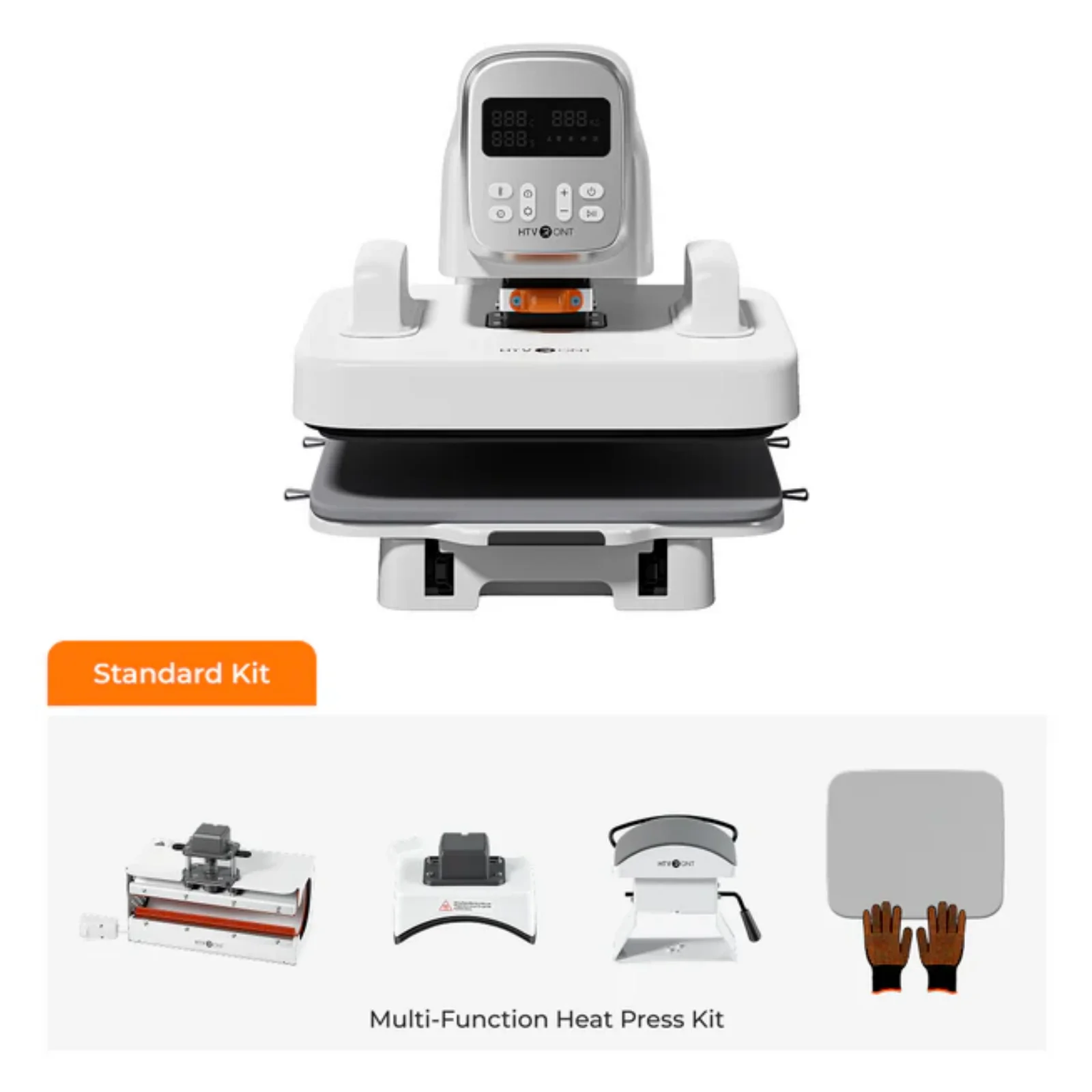 HTVRONT A100 Auto Multi Heat Press 3-in-1 Multi-Function ,12x10 in Heat Press ,20 oz Tumbler Heat Press ,Large Hat Heat Press
HTVRONT A100 Auto Multi Heat Press 3-in-1 Multi-Function ,12x10 in Heat Press ,20 oz Tumbler Heat Press ,Large Hat Heat Press