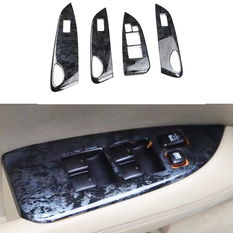 Interior Accessories Black Wooden Color Window Lift Panle Car Decoration Sticker For Toyota Mark X Reiz 2005-2009
Interior Accessories Black Wooden Color Window Lift Panle Car Decoration Sticker For Toyota Mark X Reiz 2005-2009