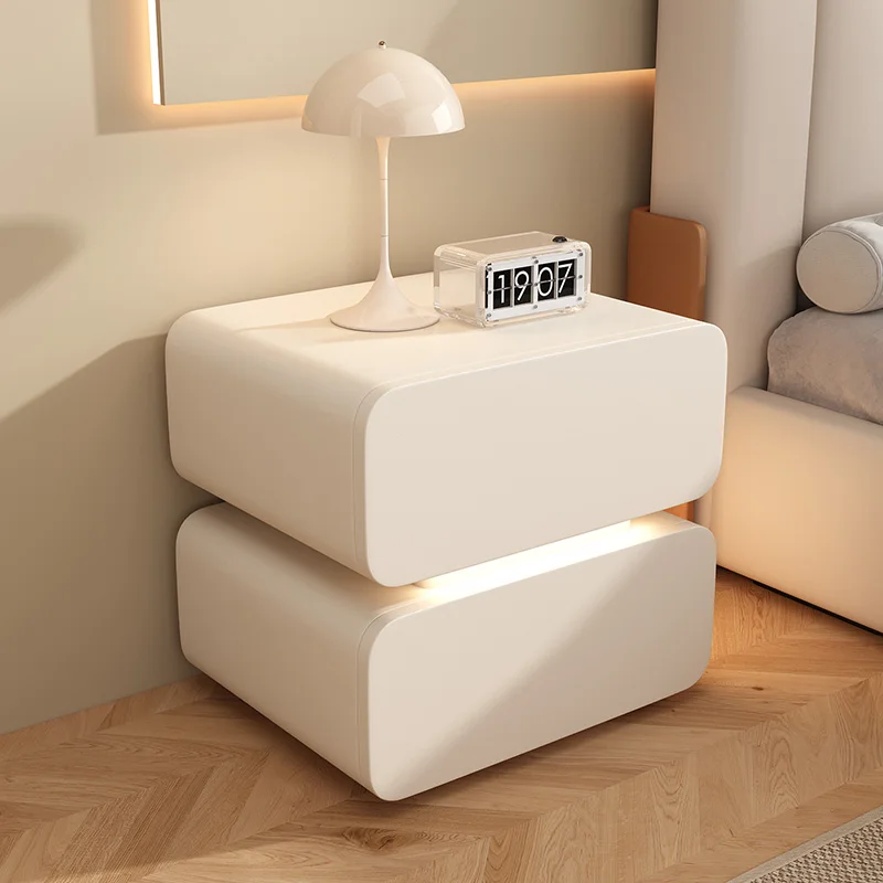 Smart Cream Style Bedside Tables Simple Modern Bedroom Luxury Nightstands Designers Bedroom Furniture Muebles De Dormitorio FYNT
Smart Cream Style Bedside Tables Simple Modern Bedroom Luxury Nightstands Designers Bedroom Furniture Muebles De Dormitorio FYNT