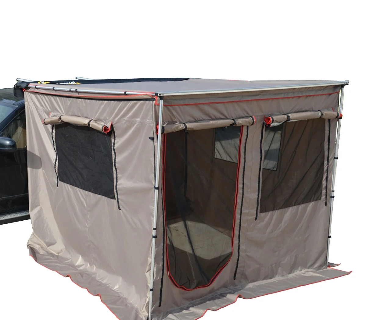 Outdoor Portable Waterproof Nylon Polyester New Popular Hot Sales Car Side Tent Sun Shade Shelter for Camping,Party,Family
Outdoor Portable Waterproof Nylon Polyester New Popular Hot Sales Car Side Tent Sun Shade Shelter for Camping,Party,Family