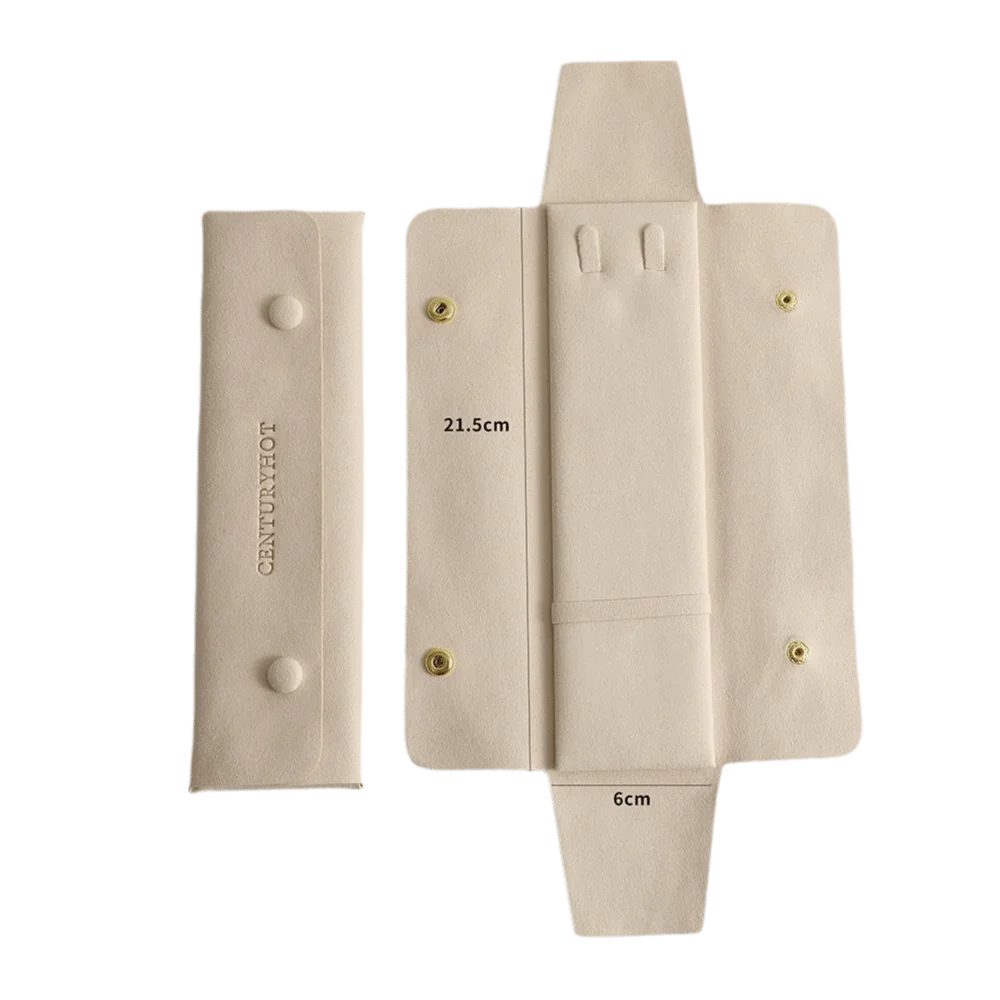 Microfiber Fabric Jewelry Pouch Mini Size Soft Necklace Storage Bag Anti-Tarnish Built-In Necklace Clip Pendant Package
Microfiber Fabric Jewelry Pouch Mini Size Soft Necklace Storage Bag Anti-Tarnish Built-In Necklace Clip Pendant Package