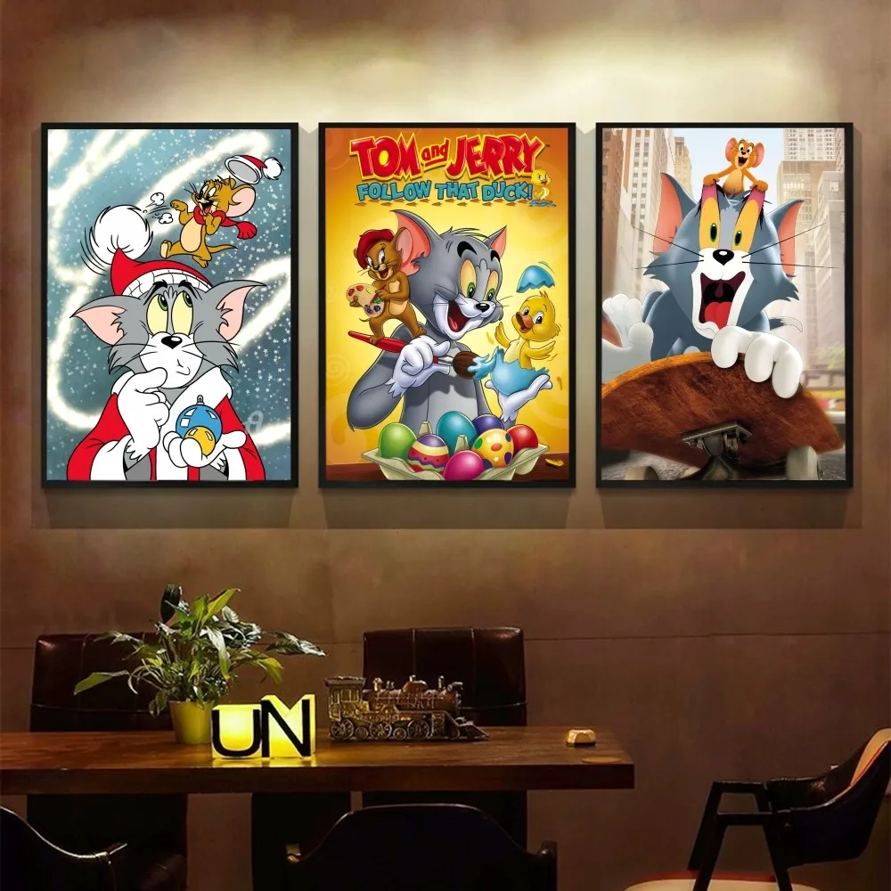 T-Tom and J-Jerry Cartoon Poster Vintage Posters Sticky Vintage Room Home Bar Cafe Decor Kawaii Room Decor
T-Tom and J-Jerry Cartoon Poster Vintage Posters Sticky Vintage Room Home Bar Cafe Decor Kawaii Room Decor