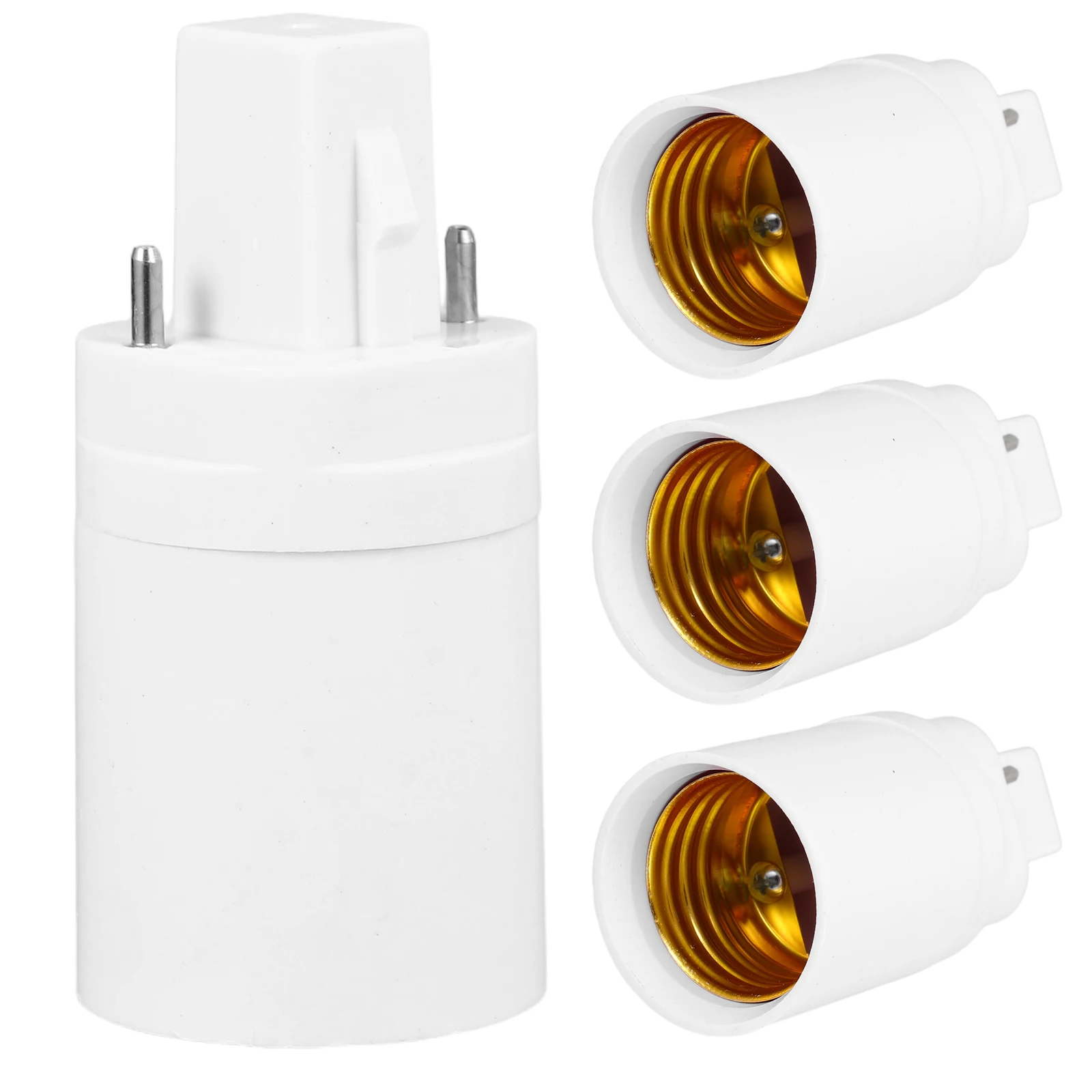 4pcs G27 to E27 Bulb Adapter Light Socket Holder Screw Base White 2-pin Converters for Home Office Lamp Base Holder
4pcs G27 to E27 Bulb Adapter Light Socket Holder Screw Base White 2-pin Converters for Home Office Lamp Base Holder