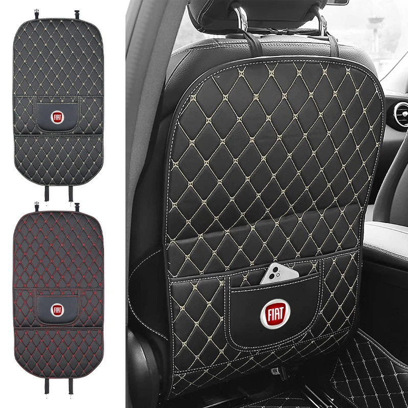 Car Anti-Child-Kick Pad PU Leather Auto Seat Back Protector Cover For FIAT Abarth 500 Pulse Panda Tipo Strada 600 500L Mobi
Car Anti-Child-Kick Pad PU Leather Auto Seat Back Protector Cover For FIAT Abarth 500 Pulse Panda Tipo Strada 600 500L Mobi