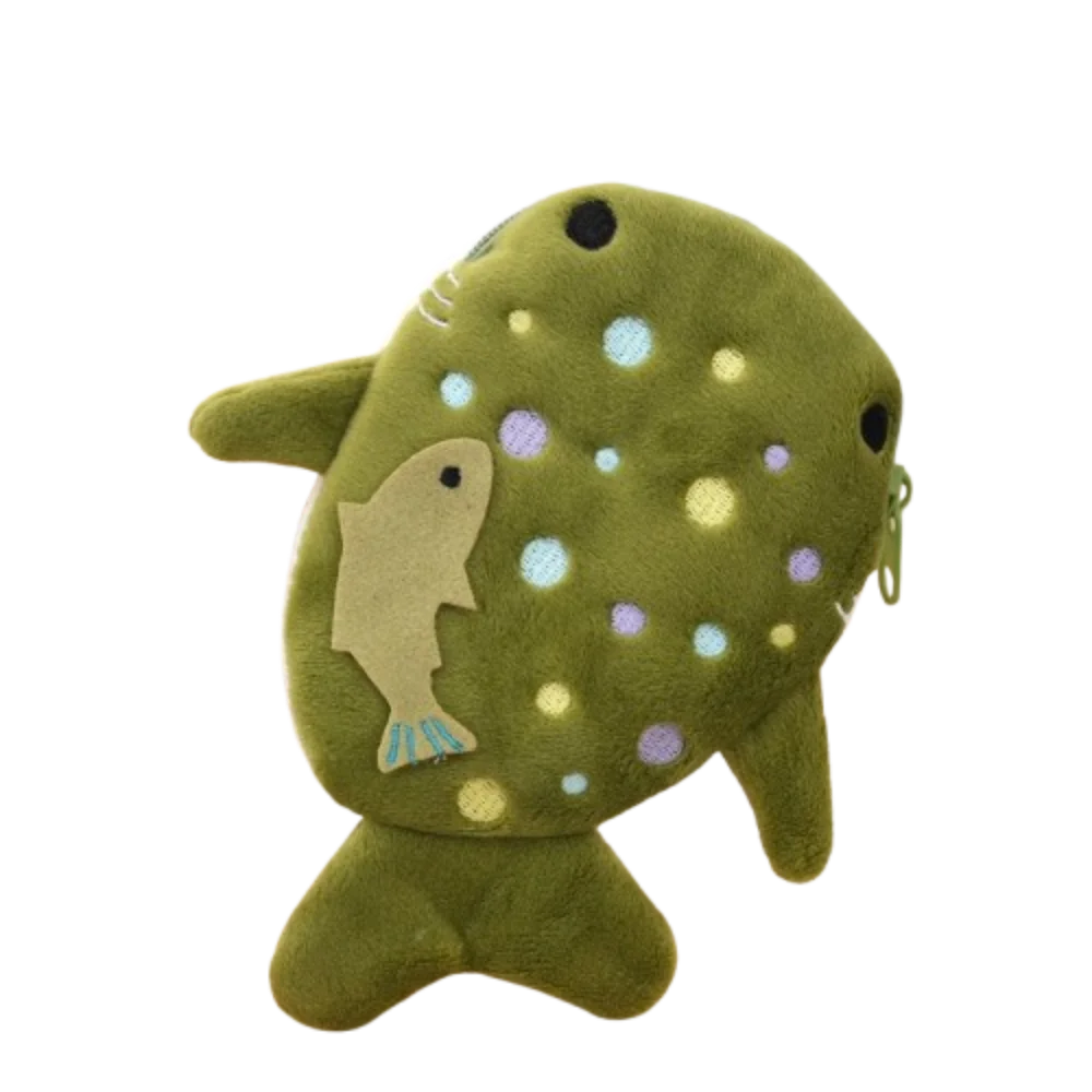 Cartoon Shark Whale Shark Coin Purse Bag Pendant Zipper Shark Plush Wallet Portable Creative Plush Coin Bag Earphone Ornament
Cartoon Shark Whale Shark Coin Purse Bag Pendant Zipper Shark Plush Wallet Portable Creative Plush Coin Bag Earphone Ornament