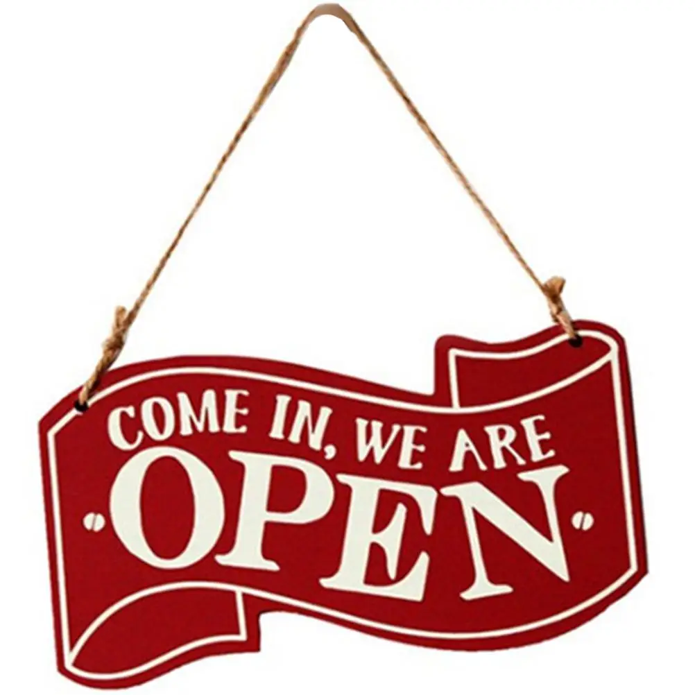 Wooden Door Rope Double sided Open Closed Signs For Business Open Closed Business Decor Cafe Wall Office Christmas
Wooden Door Rope Double sided Open Closed Signs For Business Open Closed Business Decor Cafe Wall Office Christmas