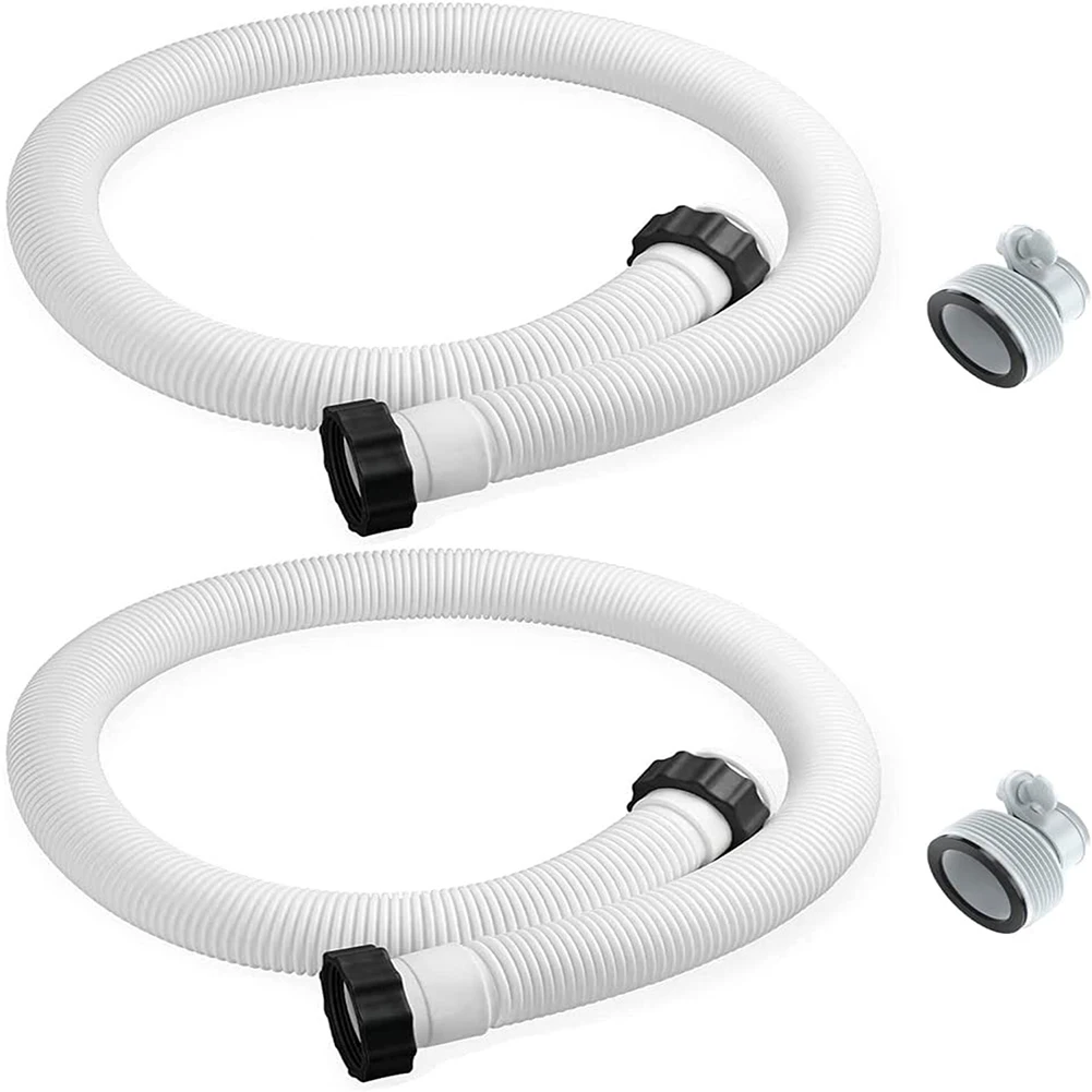 1.5in Diameter Pool Filter Pump Hose with Adapter Pool Sand Filter Pump Hose Pool Hoses for Intex Filter Pumps Saltwater Systems
1.5in Diameter Pool Filter Pump Hose with Adapter Pool Sand Filter Pump Hose Pool Hoses for Intex Filter Pumps Saltwater Systems