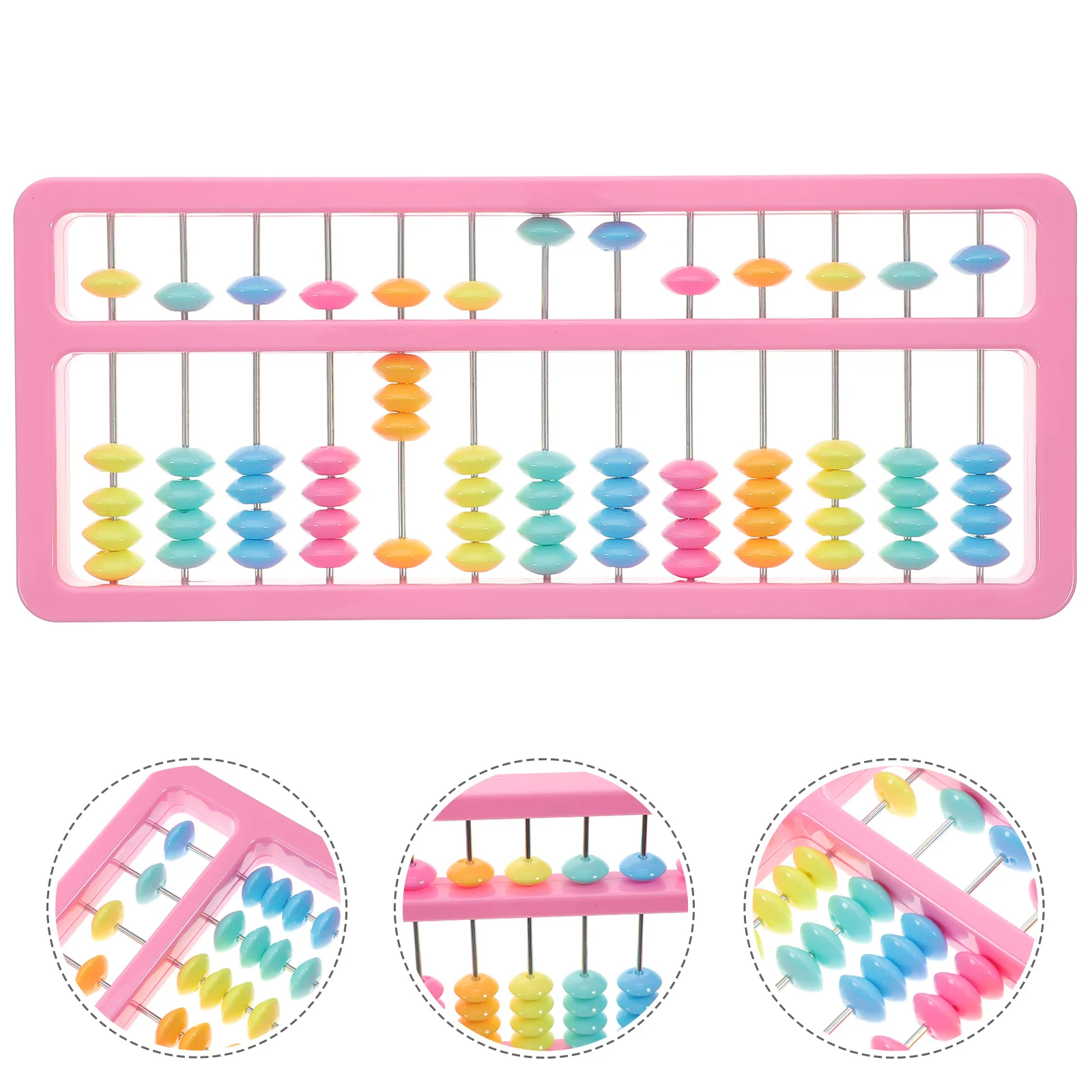 1Pc Kids Math Manipulatives Educational Tool 5 Beads 11 Rows Random Color Children Arithmetic Math Teaching Tool Toy
1Pc Kids Math Manipulatives Educational Tool 5 Beads 11 Rows Random Color Children Arithmetic Math Teaching Tool Toy